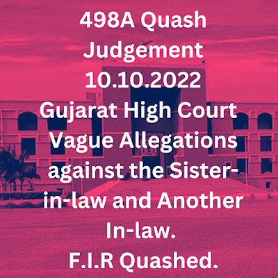 498A Quash Judgement 10.10.2022