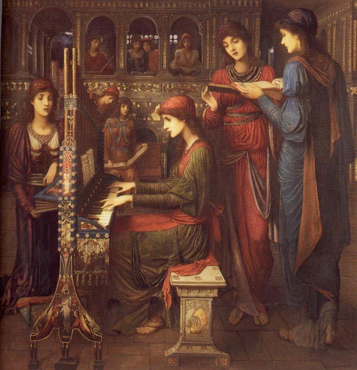 John Melhuish Strudwick evening song