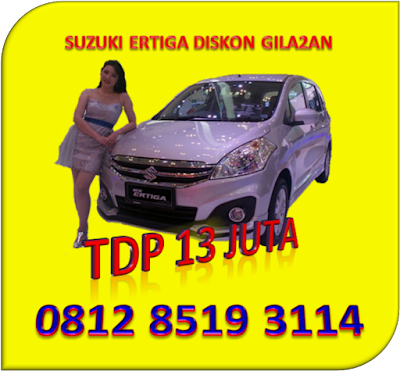 SUZUKI ERTIGA DISKON GILA2AN