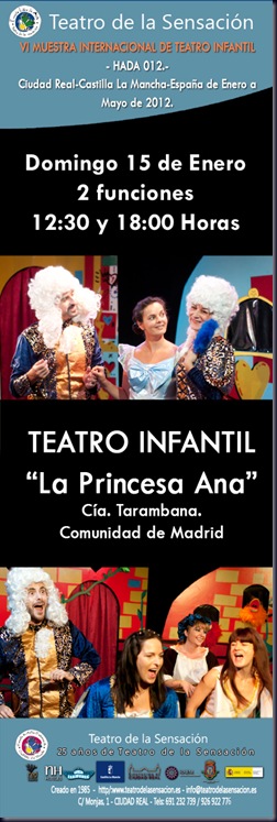 la princesa Ana peque