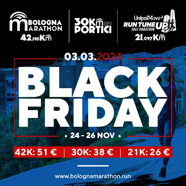 Black Friday di Bologna Marathon