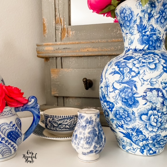 chinoiserie creamer tea cup vase shaker