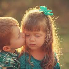 Top latest hd Baby Boy to Girl frist kiss images photos pic wallpaper free download 