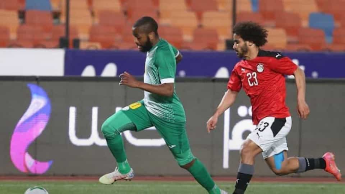 Angola empata com Egito após estar a vencer por 2-0