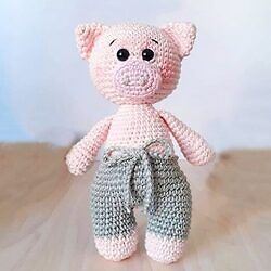 Cerdito amigurumi