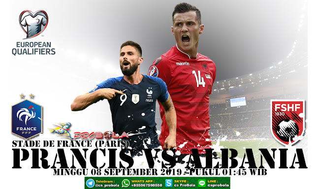 Prediksi Prancis vs Albania 08 September 2019 Kualifikasi Euro