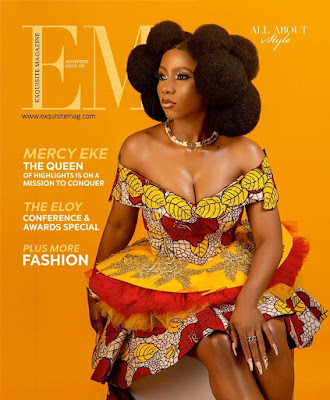 #BBNaija Winner Mercy Eke exquisite magazine cover