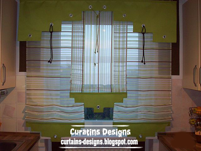 Unique kitchen curtain valance design for modern kitchen | Curtain ...