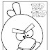 Red Bird Coloring Pages | Printable Angry Birds Coloring Picture