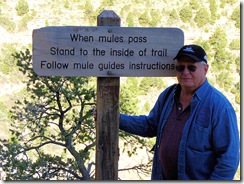 Fred on the Bright Angel Trail