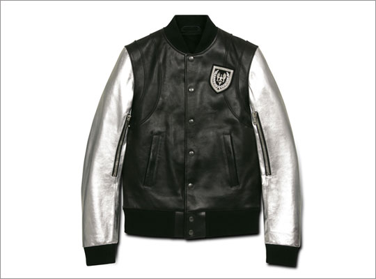 +++ Balmain Silver Sleeve Blouson