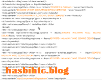 Pasang Meta Tag Super Lengkap DI Blog