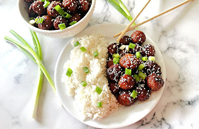 Crock Pot Korean Meatballs