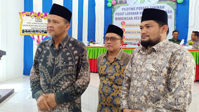 Kkankemenag Aceh Besar Launching PUSAKA SAKINAH di KUA