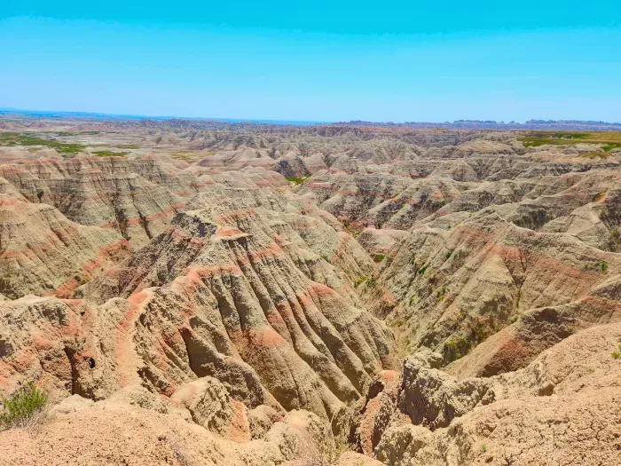 Bandlands Painted Rocks
