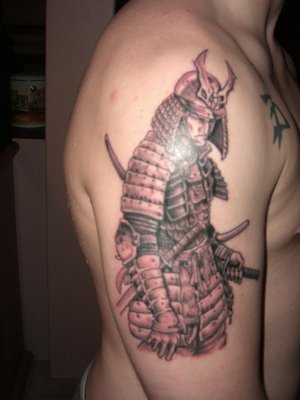 japanese samurai tattoo. Japanese Samurai Tattoo