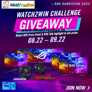 Welcome to the Gamescom Watch2Win Challenge! ​ We’ve just showcased the latest offerings at ROG Gamescom, including exciting new collaborations with our partners.