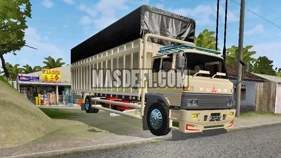 Mod Bussid Truck Fuso Goprak C45