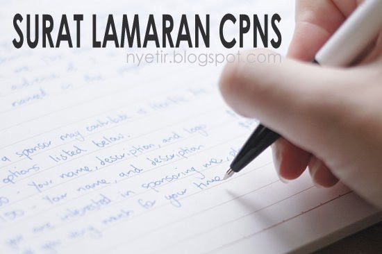  contoh resmi surat lamaran cpns 2014 berikut kami berikan contoh surat