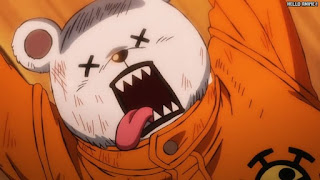 ワンピース アニメ 1073話 ベポ | ONE PIECE Episode 1073