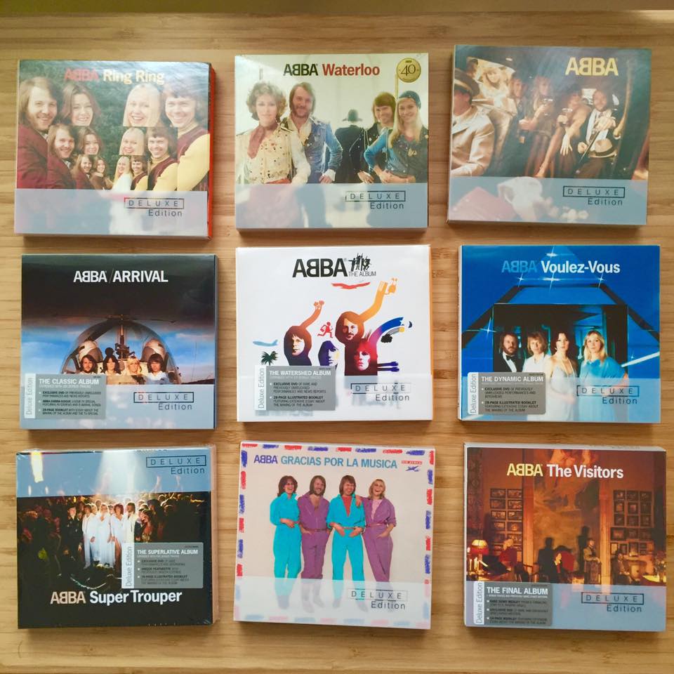 Abba Latest Releases Deluxe Editions Of Abba Recordings Updated July 17