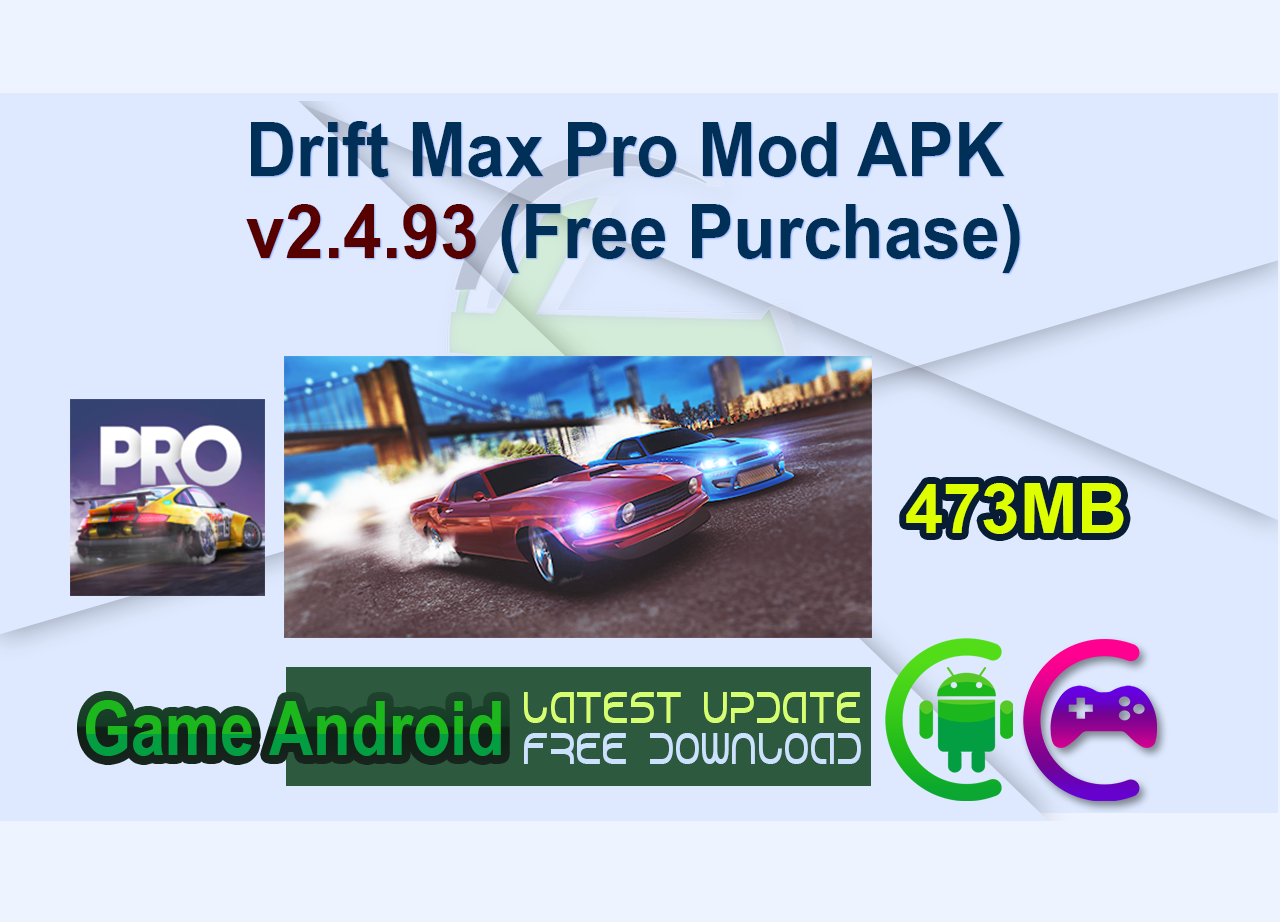 Drift Max Pro Mod APK v2.4.93 (Free Purchase)