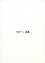 How to live, Simon Munnery