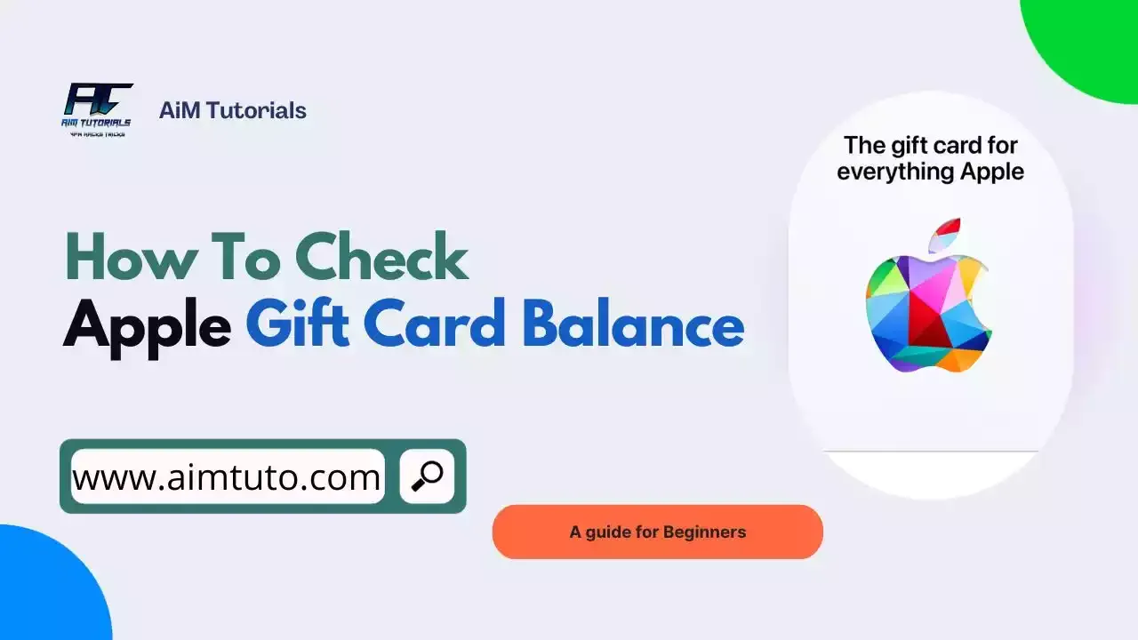 check apple gift card balance