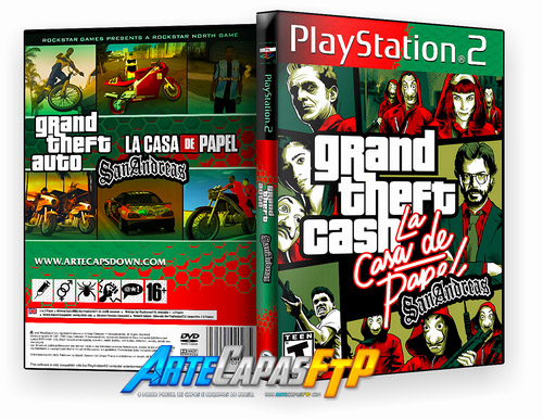 Grand Theft Auto – La Casa De Papel – SanAndreas PS2