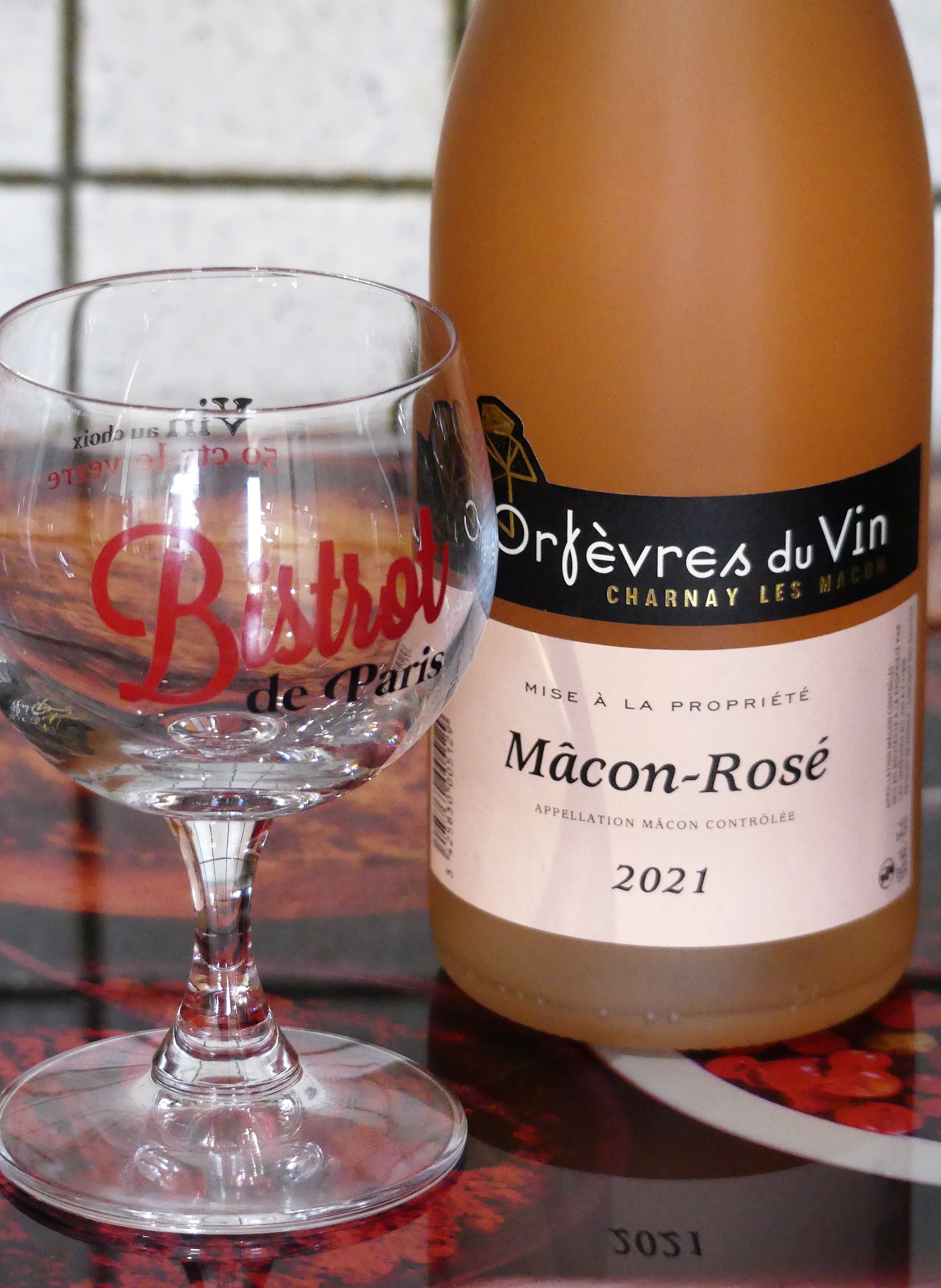 Mâcon Rosé 2021 ar les Orfèvres du Vin