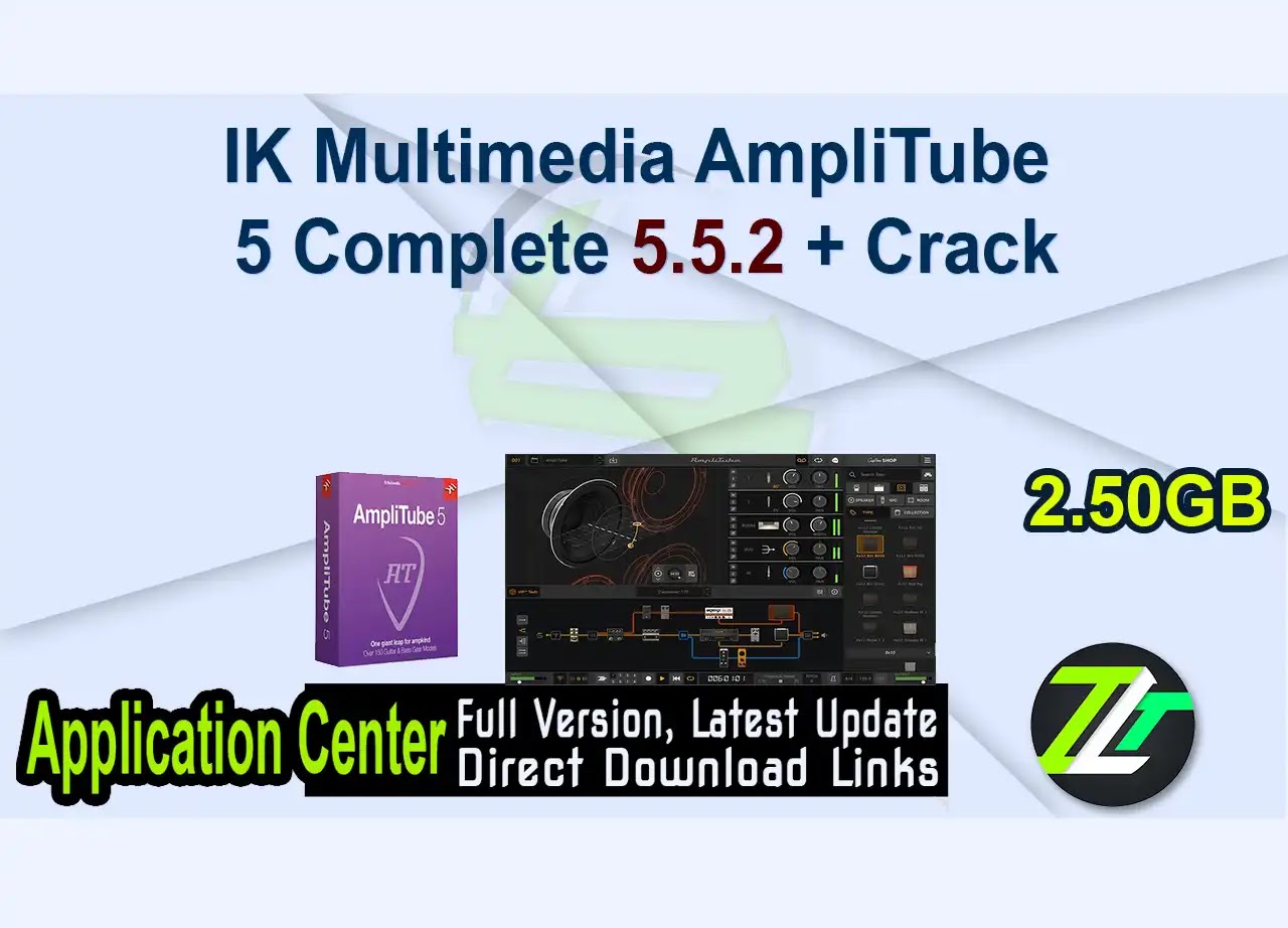 IK Multimedia AmpliTube 5 Complete 5.5.2 + Crack