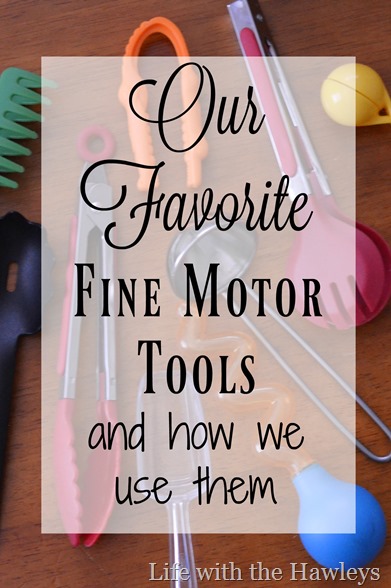 Fine Motor Tools- Life with the Hawleys