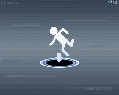 portal wallpaper. portal wallpaper hd.