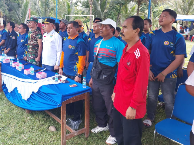Karang Taruna Semidang Sakti Desa Darmo Adakan Open Turnamen Darmo Voli Cup 2022 Dibuka Camat Lawang Kidul