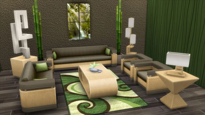 The Sims 4 Living Room