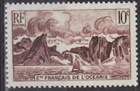 French Polynesia - 1948 - Coast of Mooréa