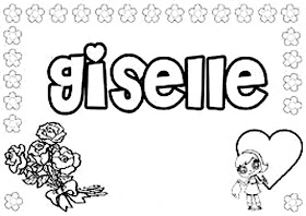 Princess Giselle Coloring Pages