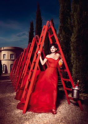 Penélope Cruz. Fotografía del Calendario Campari 2013