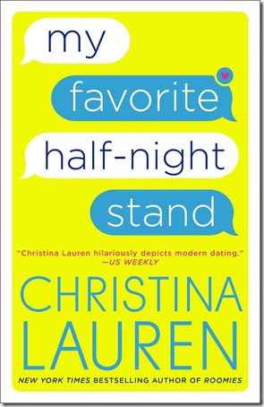 Book Review: My Favorite Half-Night Stand by Christina Lauren | About That Story