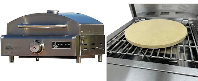 8. MONT ALPI 3 IN 1 Pizza Oven Grill