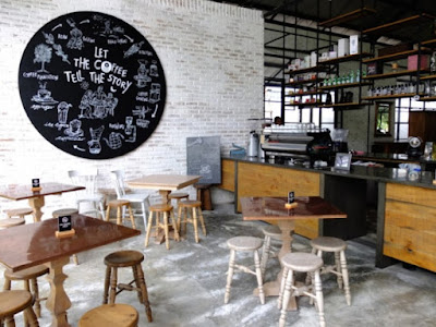 desain kafe kopi modern terbaru