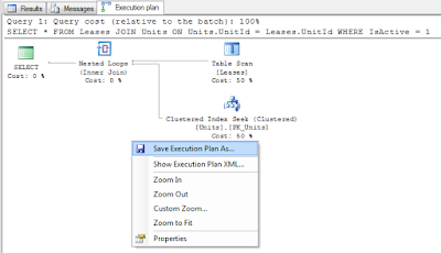 how to see SQL Query execution plan in Microsoft SQL server