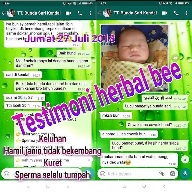 Herbal Bee Setelah Kuret