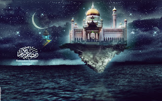 Beautiful abstract ramadan kareem wallpaper