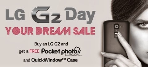 LG G2 Day 'Your Dream Sale'