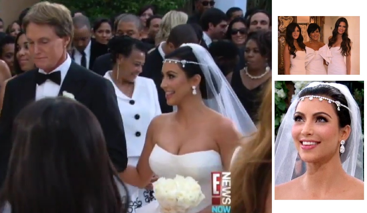 Kim Kardashian Wedding Dress