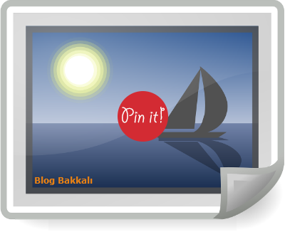 Blogger Resimlerinize Pinterest Butonu Ekleme