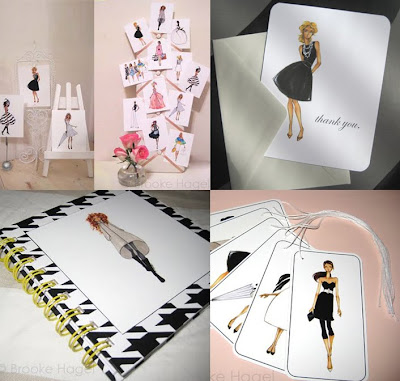 Holiday Fashions Store on Fabulous Doodles Brooke Hagel Fashion Illustration Blog  Holiday Sale