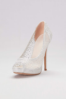 Silver prom shoes 