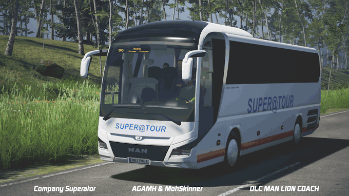 FernBus Simulator - Repaint Supratours - Bus MAN Lion's Coach - Type 3rd Gen